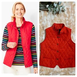 Talbots Quilted Vest